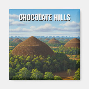 Aimant Collines de chocolat Bohol Philippines Voyage