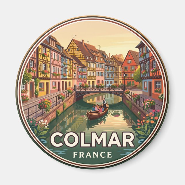 Aimant Colmar France (Devant)
