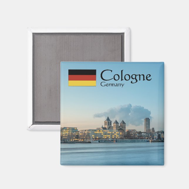 Aimant Cologne Allemagne (Recto/Verso)