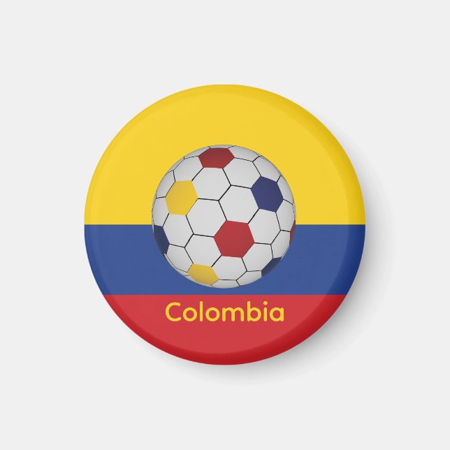 Aimant Colombia Soccer (Devant)