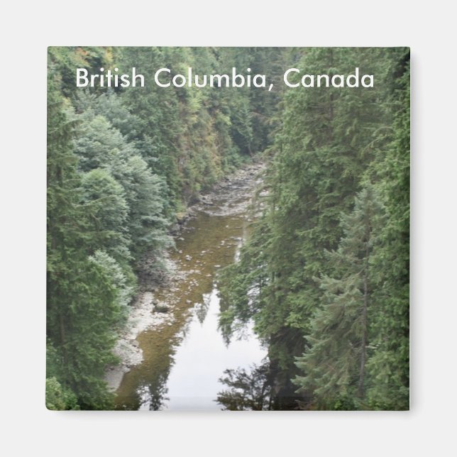 Aimant Colombie-Britannique, Canada (Devant)