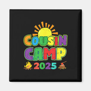 Aimant Colonie de cousins 2025 Vacances familiales Campin