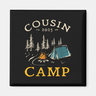 Aimant Colonie de cousins 2025 Vacances familiales Campin