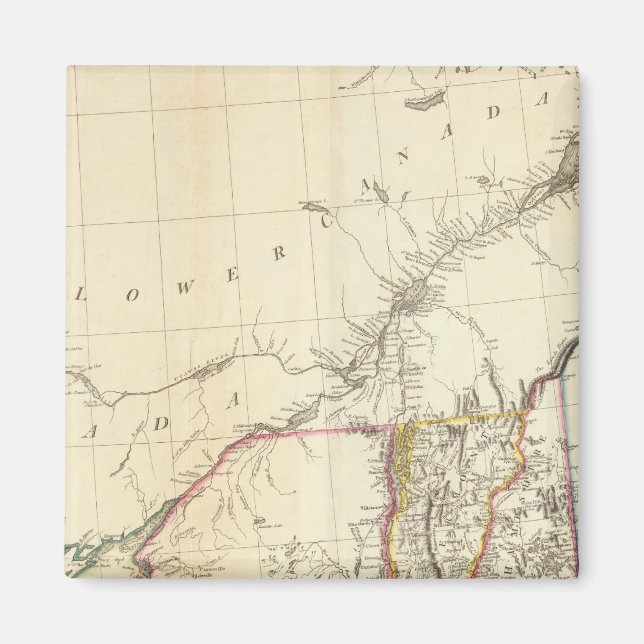 Aimant Colonies indiennes en Amérique du Nord 5 (Devant)