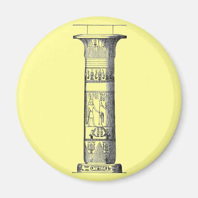Aimant Colonne égyptienne (Devant)