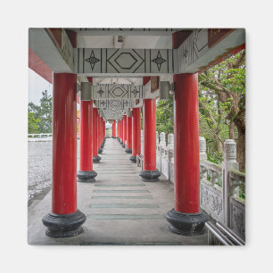 Aimant Colonnes du temple rouge - Allée couverte – Archit