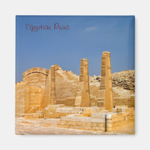 Aimant Colonnes d'un temple ancien en Égypte
