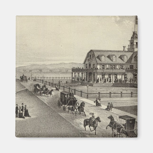 Aimant Colorado House, Ocean Beach, NJ (Devant)