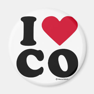 AIMANT COLORADO - I LOVE CO- I LOVE COLORADO