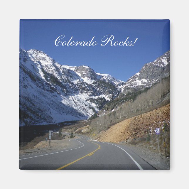 Aimant Colorado Rocks ! (Devant)