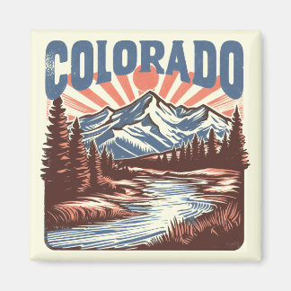 Aimant Colorado vintage