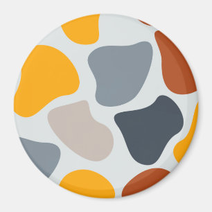 Aimant Coloré, cool, tendance, bio géométrique moderne