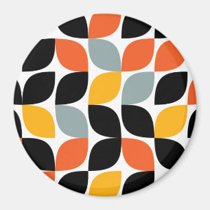 Aimant Coloré, unique, tendance, concept de feuille urbai