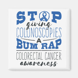 Aimant Colorectal Cancer Sensibilisation Colonoscopie Bum