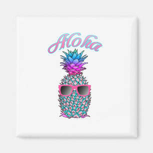 Aimant Colorful Hawaiian aloha
