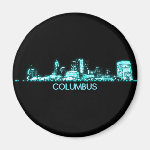 Aimant Columbus Skyline