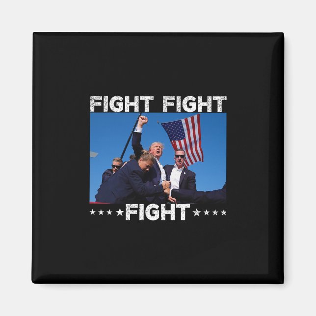 Aimant Combat Combat Combat Trump Votez Trump  (Devant)