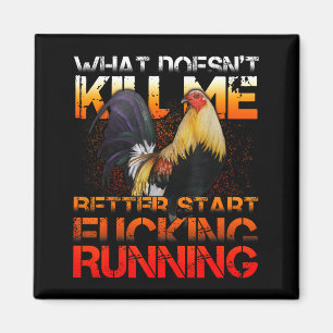 Aimant Combat de Coq Amusant