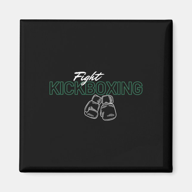 Aimant Combat Kickboxing  (Devant)