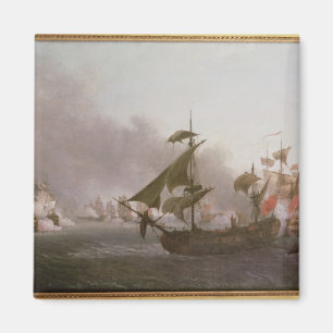 Aimant Combat naval outre de l'île du Grenada