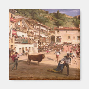 Aimant Combat s'exerçant dans Biscay, 1869