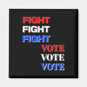 Aimant Combat Vote Pour Élection Présidentielle Trump