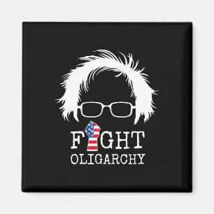 Aimant Combattez l'oligarchie Sanders et Aoc Liberté État