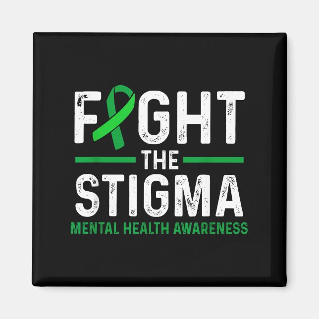 Aimant Combattre La Stigmatisation Sensibilisation à La S (Devant)