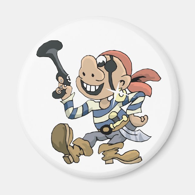 Aimant Comédie Pirate (Devant)