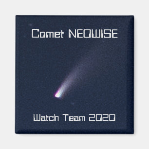 Aimant Comet NEOWISE Watch Team 2020