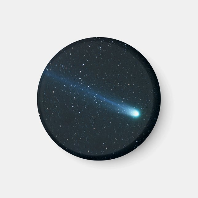 Aimant Comète dans le ciel nocturne (Devant)