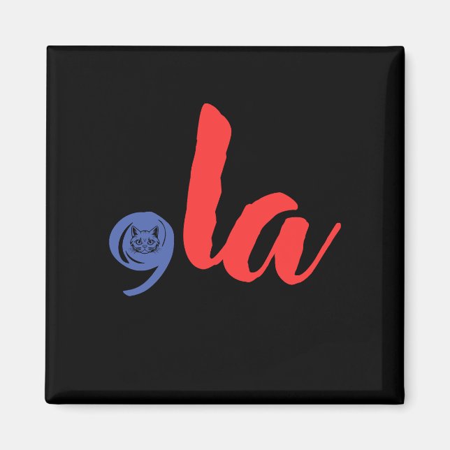 Aimant Comma La 2024 Pour L'Élection Présidentielle 2024  (Devant)