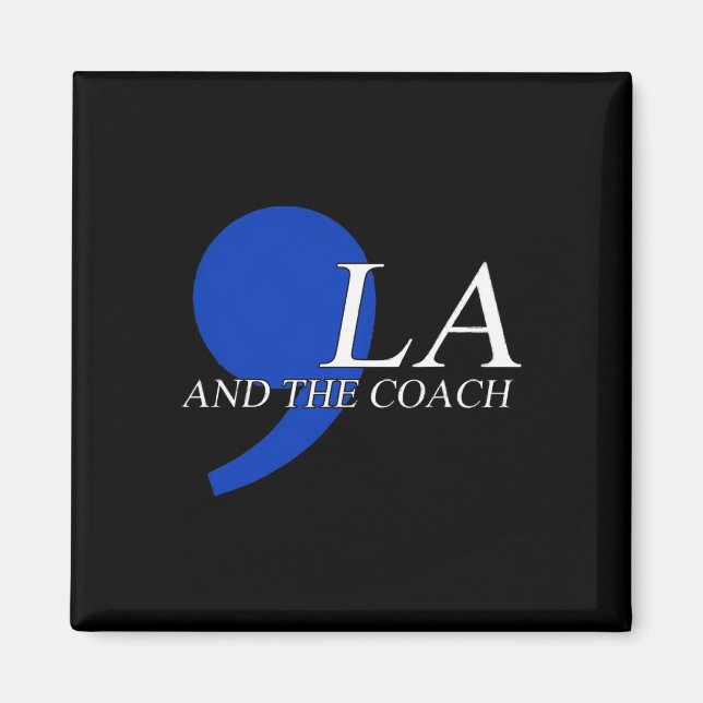 Aimant Comma La Kamala Harris Tim W Coach 2024 La Comma (Devant)