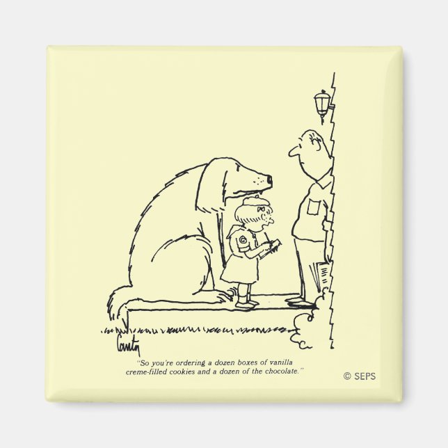 Aimant Commande de cookies (Devant)