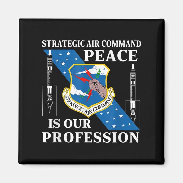 Aimant Commandement aérien stratégique Usaf Guerre froide (Devant)