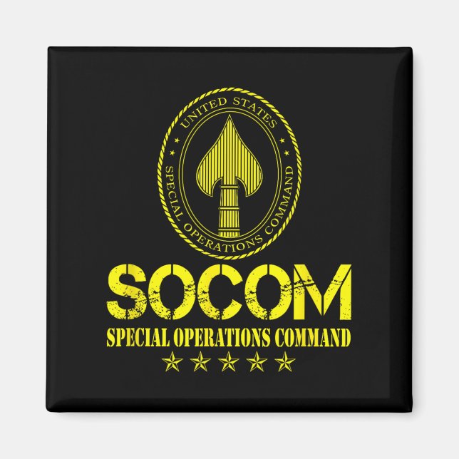Aimant Commandement des opérations spéciales Socom Patrio (Devant)