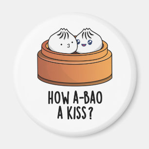 Aimant Comment A-Bao Un Baiser Drôle Pun Dimsum