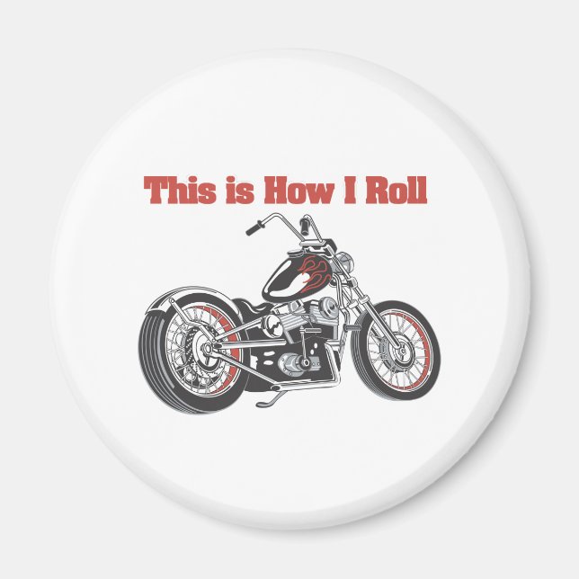 Aimant Comment faire rouler (Moto) (Devant)