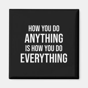 Aimant Comment faire tout Motivational Citer Entrepreneur