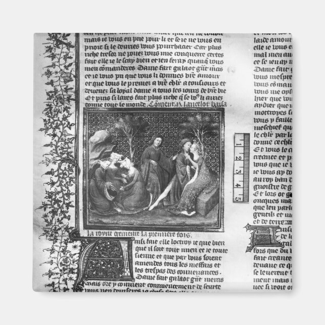 Aimant Comment Lancelot a embrassé Guinevere (Devant)
