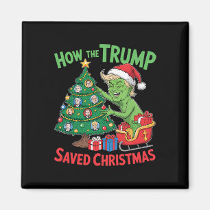 Aimant Comment Trump a sauvé Noël Christmas Trump