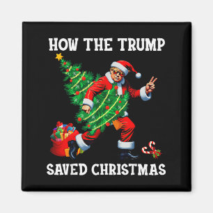 Aimant Comment Trump a sauvé Noël Drôle de Noël Trump