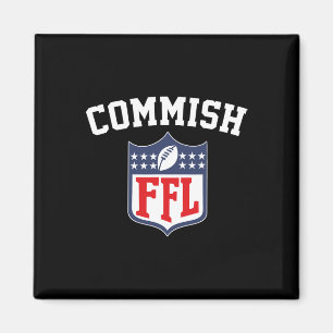 Aimant Commish Funny Imaginaire Football League Fl Comm