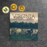 Aimant Commonwealth de Virginie | Sentez Notre Air Laitie<br><div class="desc">Drôle vaches laitières citation. VA - renifler notre air laitier. Des puns comiques pour célébrer le magnifique état de Virginie ! Visitez l'état connu des amoureux mais pas tant pour leurs dérives.</div>