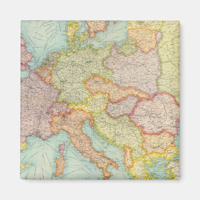 Aimant Communications de l'Europe composite (Devant)