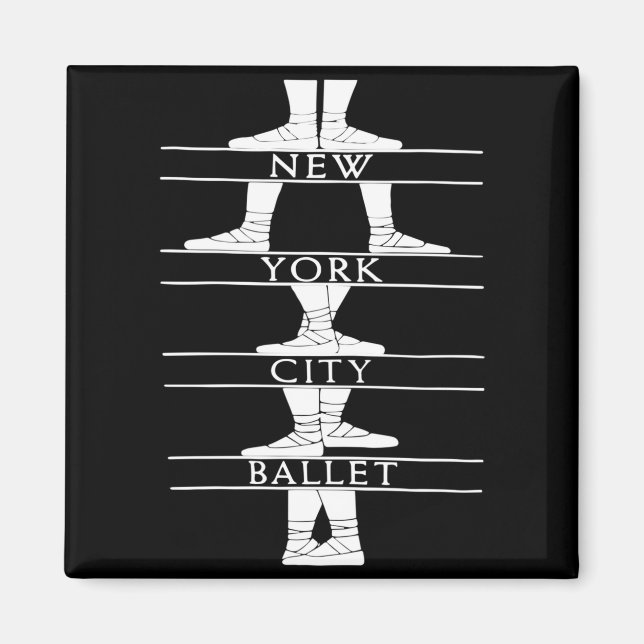 Aimant Compagnie de ballet de la ville de New York Clic  (Devant)