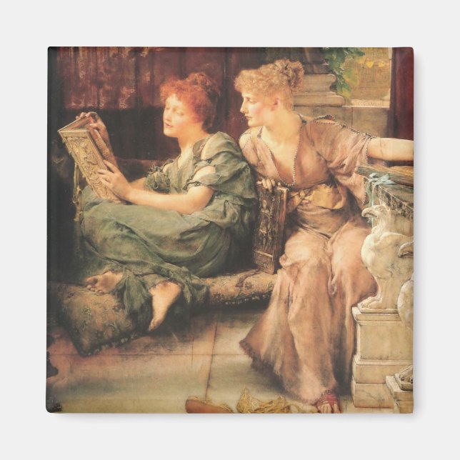 Aimant Comparison par Lawrence Alma-Tadema (Devant)