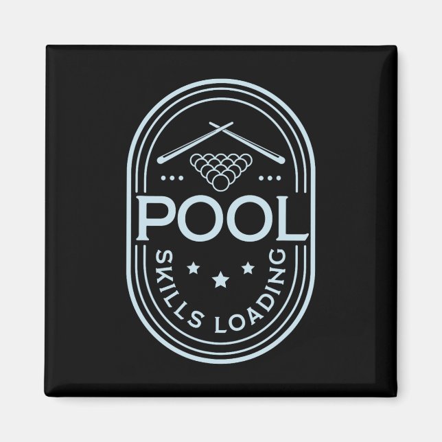 Aimant Compétences de la piscine Chargement de devis amus (Devant)