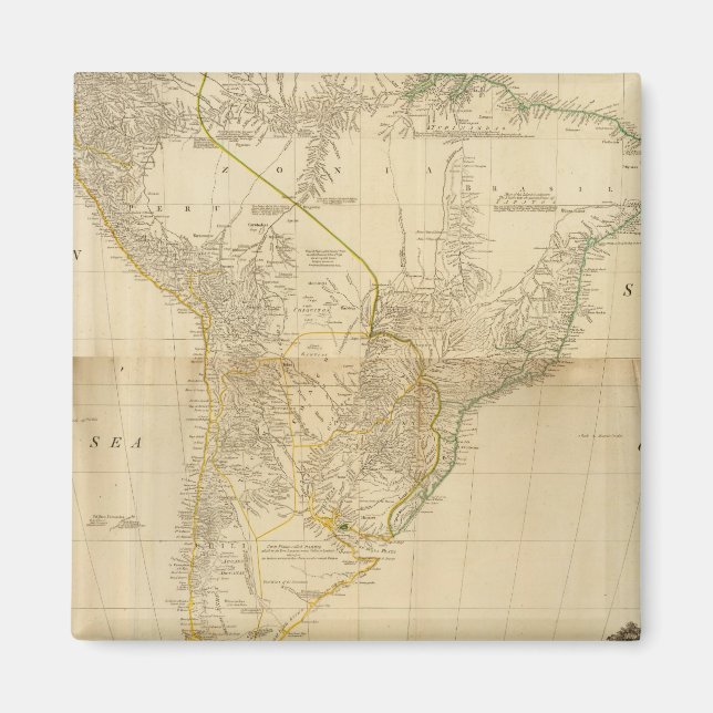 Aimant Composite Amérique du Sud 2 (Devant)