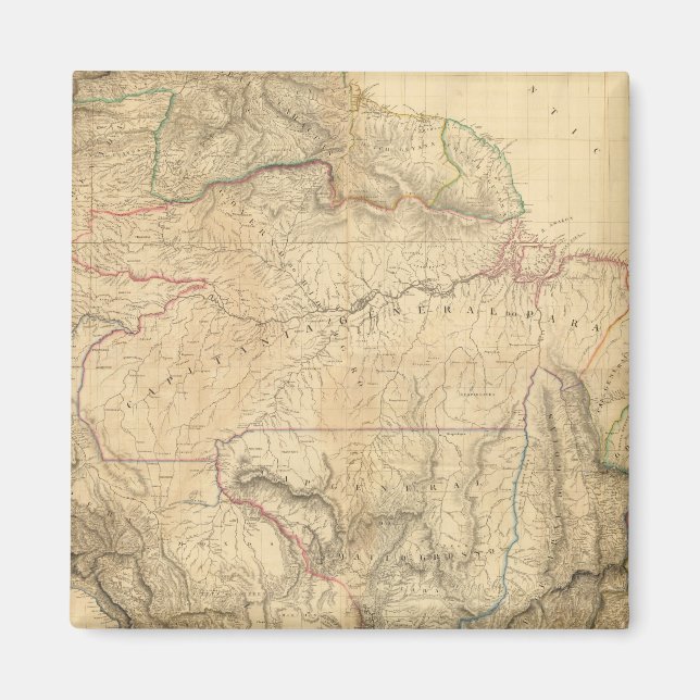 Aimant Composite Amérique du Sud 4 (Devant)